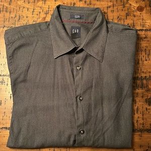 Gap fitted premium size large dress shirt
